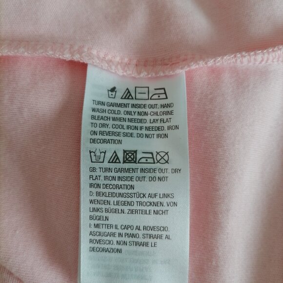 NWT Qucckers Factory Womens Salmon Pink Embellished Embroidered Tassel Top Sz L - Picture 6 of 8